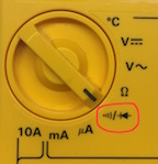 voltmeter dial